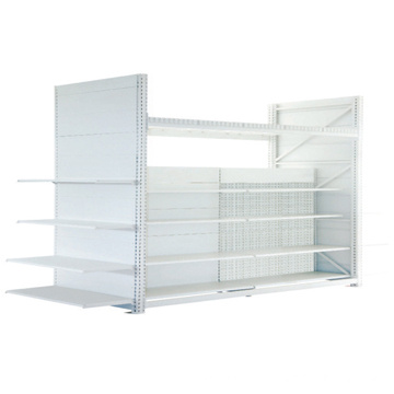 Selling Popular adjustable metal shelving,metal white gondola,display rack